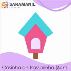 Cortador Casinha de Passarinho(6cm)Saramanil