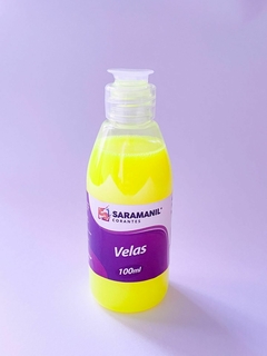 Amarelo limão flu ( vela 100 ml)