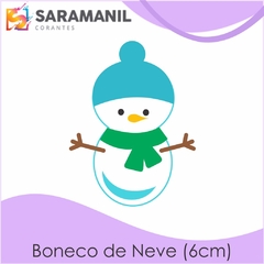 Cortador Boneco de Neve (6cm) Saramanil