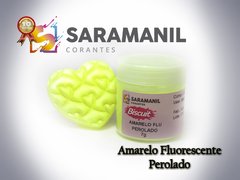 Amarelo Fluorescente Perolado Biscuit - comprar online