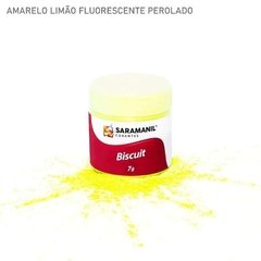 Amarelo Fluorescente Perolado Biscuit