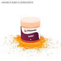 Amarelo Ouro Fluorescente (Vela 7 gramas)