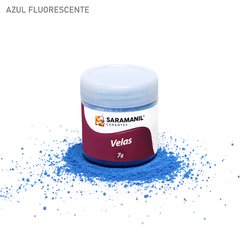 Azul Fluorescente (Vela 7 gramas)