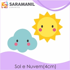 Cortador Sole e Nuvem (4cm) Saramanil