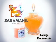 Laranja Fluorescente (Vela 7 gramas) - comprar online