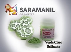 Verde Claro Brilhante Biscuit - comprar online