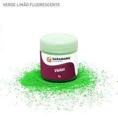 Verde Limão Fluorescente (Vela 7 gramas )