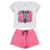 Conjunto Infantil Feminino Kappes Zebra