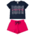 Conjunto Infantil Feminino Kappes Love Coração