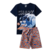 Conjunto Infantil Masculino Shark Surfer