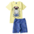 Conjunto Infantil Masculino Pug no Skate