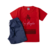 Conjunto Infantil Masculino Los Angeles Vermelho