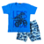 Conjunto Infantil Masculino Lets Ride Azul