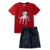 Conjunto Infantil Masculino Polvo Vermelho