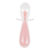 Colher de Silicone com Escudo Protetor Buba Rosa