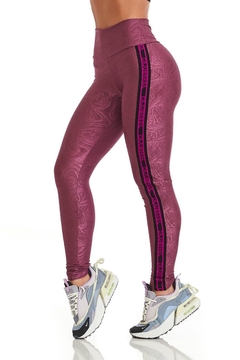 LEGGING WAVES ROXO - CAJUBRASIL