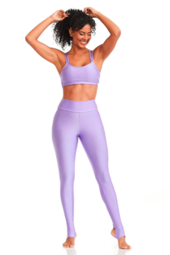 LEGGING CLASSIC YOGA ROXO LAVANDA - CAJUBRASIL na internet