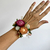 Pulsera con flores secas - comprar online