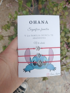 Pulseras ohana x3 en internet