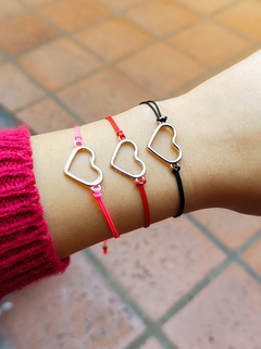 Pulseras de la amistad corazones - tienda online