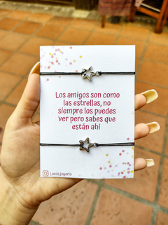 Imagen de Pulseras de la amistad estrellas