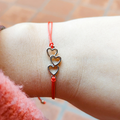 Pulseras para 3 amigas amistad en internet