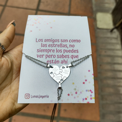 Collares para 3 amigas amistad - comprar online