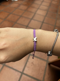 Pulsera Mariposa violeta en internet