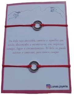 Pulseras del hilo rojo arandelas en internet