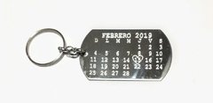 Llaveros calendario para parejas - tienda online