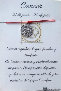 Pulsera de los signos del zodiaco