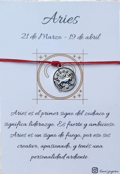 Pulsera de los signos del zodiaco