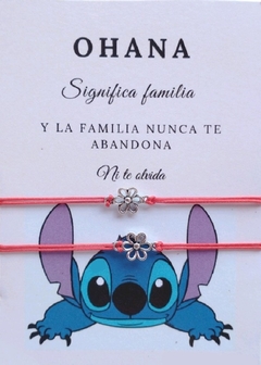 Pulseras ohana x2