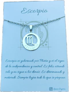 Collares zodiaco en internet