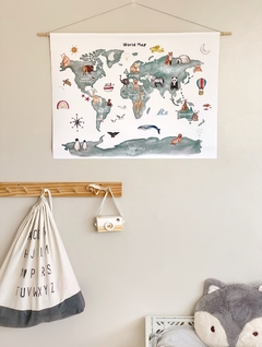 Watercolor Map - Molly Store
