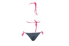 Bikini Tri Lace Taupe Red - buy online