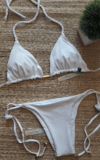 Bikini Tressê Lace all Bianco