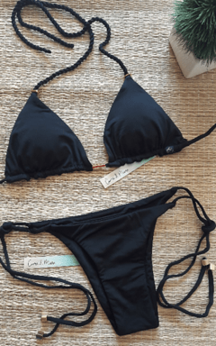 Bikini Tressê Lace all Nero