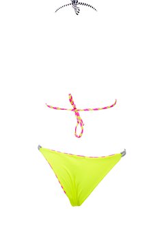 Bikini Tri Nó Chevron Pink - Cuore di Mare Brazilian Bikini