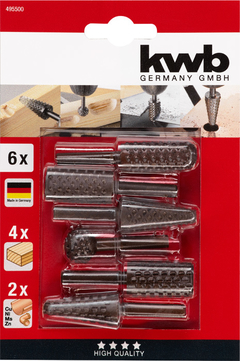 Kit fresas para madera KWB - comprar online