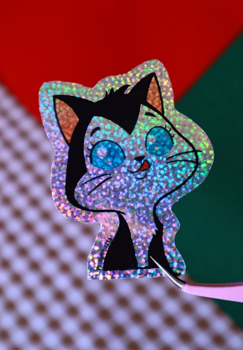 Sticker Pussyfoot Cat