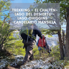 Trekking - El Chaltén - Lago del Desierto - Lago Ohiggins - Candelario Mansilla