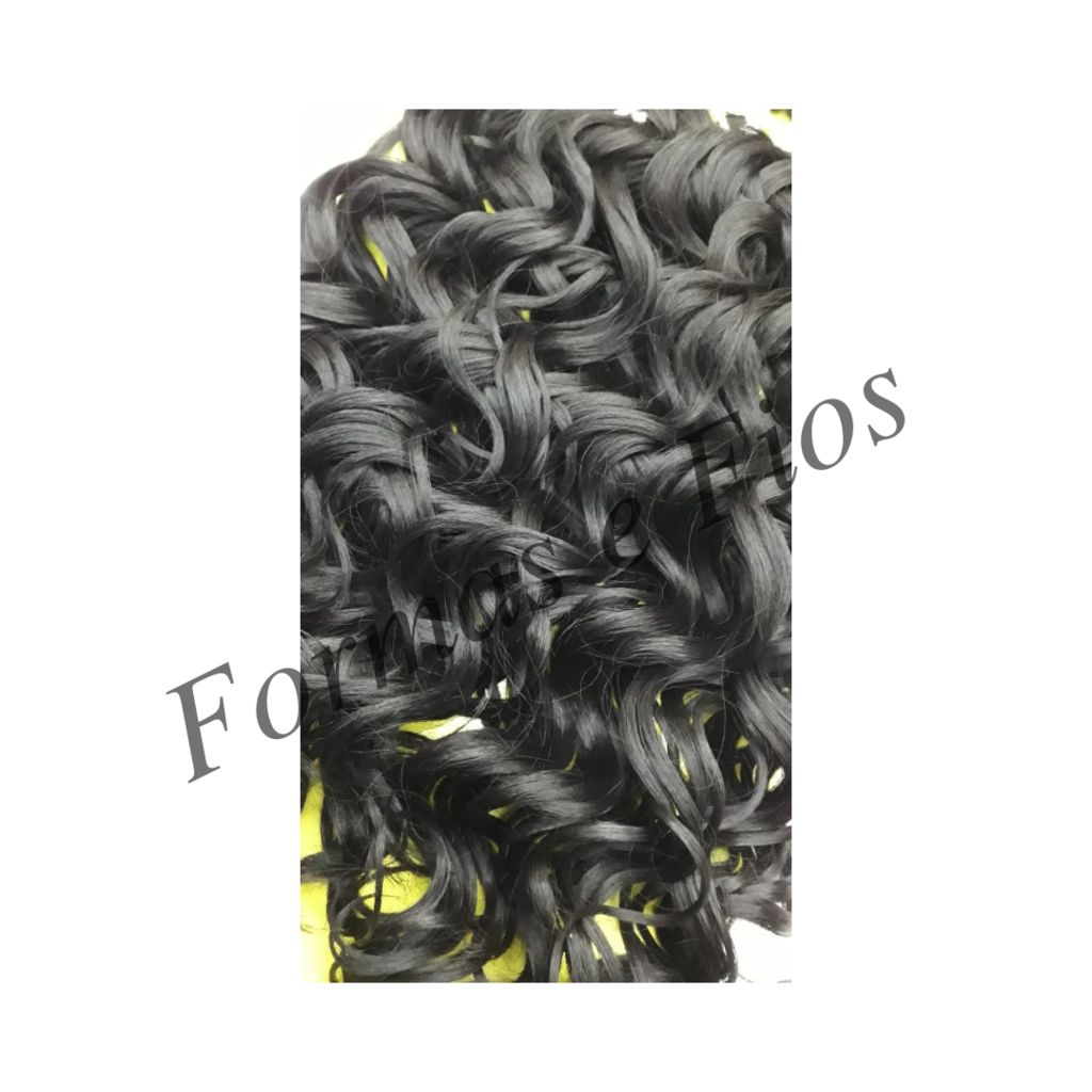 Cabelo Orgânico Cacheado Sleek Tulipa Crochet Braids Hair 70cm