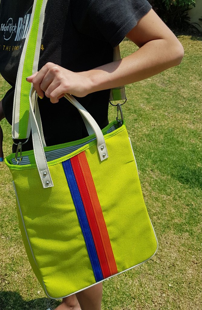 Bolso matero top de lona