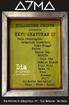 " Viu..! " Gravura do Artista - " Gilberto Salvador " - Fullhouse Prints