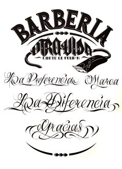 " Barberia Makina " Poster Otra-Vida - comprar online