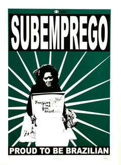 " Subemprego " Gravura do Artista - Walter Nomura " Tinho " na internet