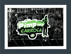 " Pimp My Carroça " Gravura do Artista " Gravura do Artista - " Thiago Mundano "