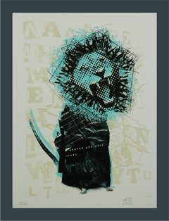 " Lion " Gravura do Artista - Acruz " Sesper "