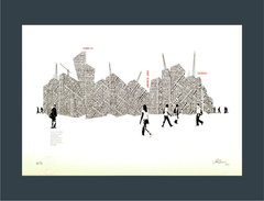 " Gentilezas Urbanas I " Gravura da Artista - " Tatiana Zanini "